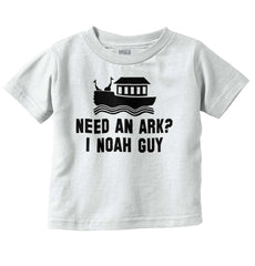 Ark Noah Guy Infant Toddler T Shirt-Direct To Garment Print-Brisco Baby