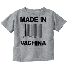 Made In Vachina Infant Toddler T Shirt-Direct To Garment Print-Brisco Baby