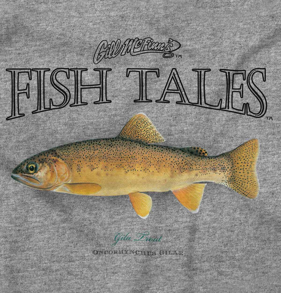 Gila Trout Infant Toddler T Shirt-Direct To Garment Print-Brisco Baby