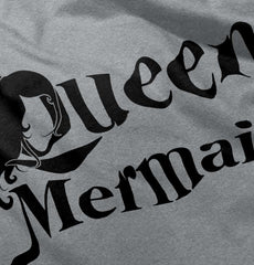 Queen Mermaid Infant Toddler T Shirt-Direct To Garment Print-Brisco Baby