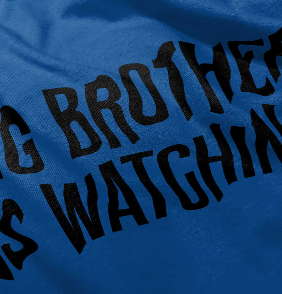 Big Brother Is Watching Romper Bodysuit-Direct To Garment Print-Brisco Baby