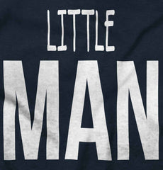 Little Man Romper Bodysuit-Direct To Garment Print-Brisco Baby