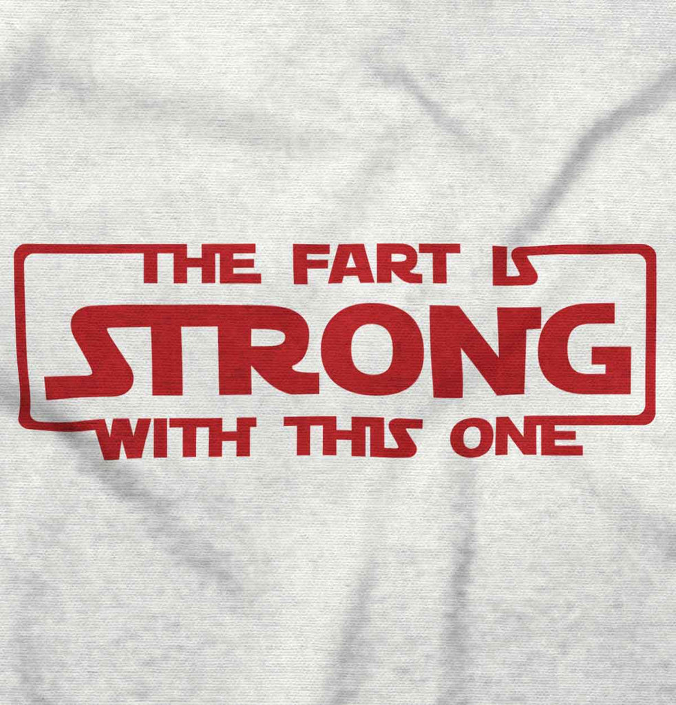 Fart Is Strong Toddler Baseball-Direct To Garment Print-Brisco Baby