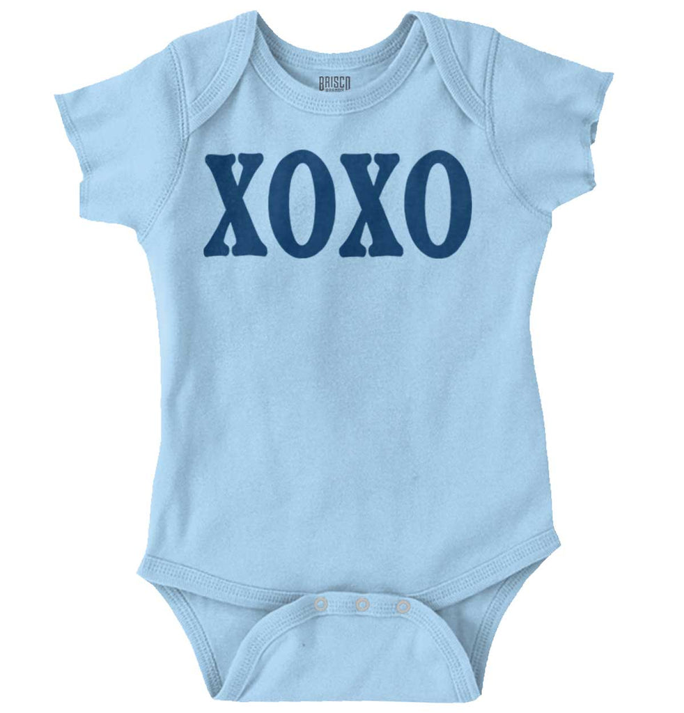 XOXO Romper Bodysuit-Direct To Garment Print-Brisco Baby