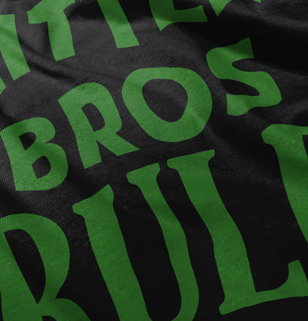 Little Bros Rule Infant Baby Bib-Direct To Garment Print-Brisco Baby