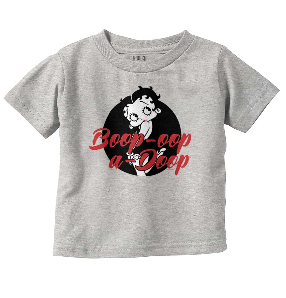 Boop-Oop-A-Doop Infant Toddler T Shirt-Direct To Garment Print-Brisco Baby