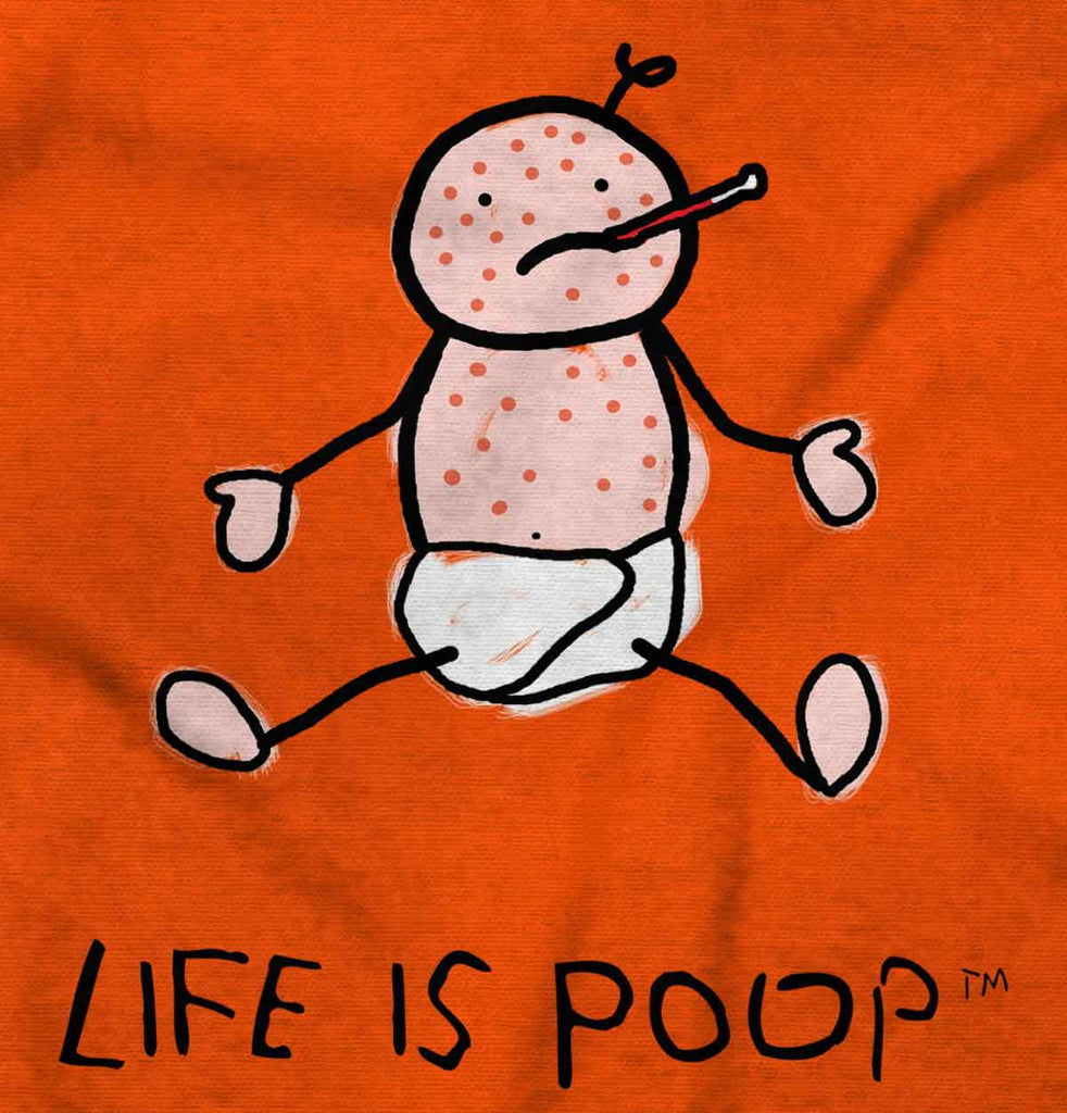 Chicken Pox Infant Toddler T Shirt-Direct To Garment Print-Brisco Baby