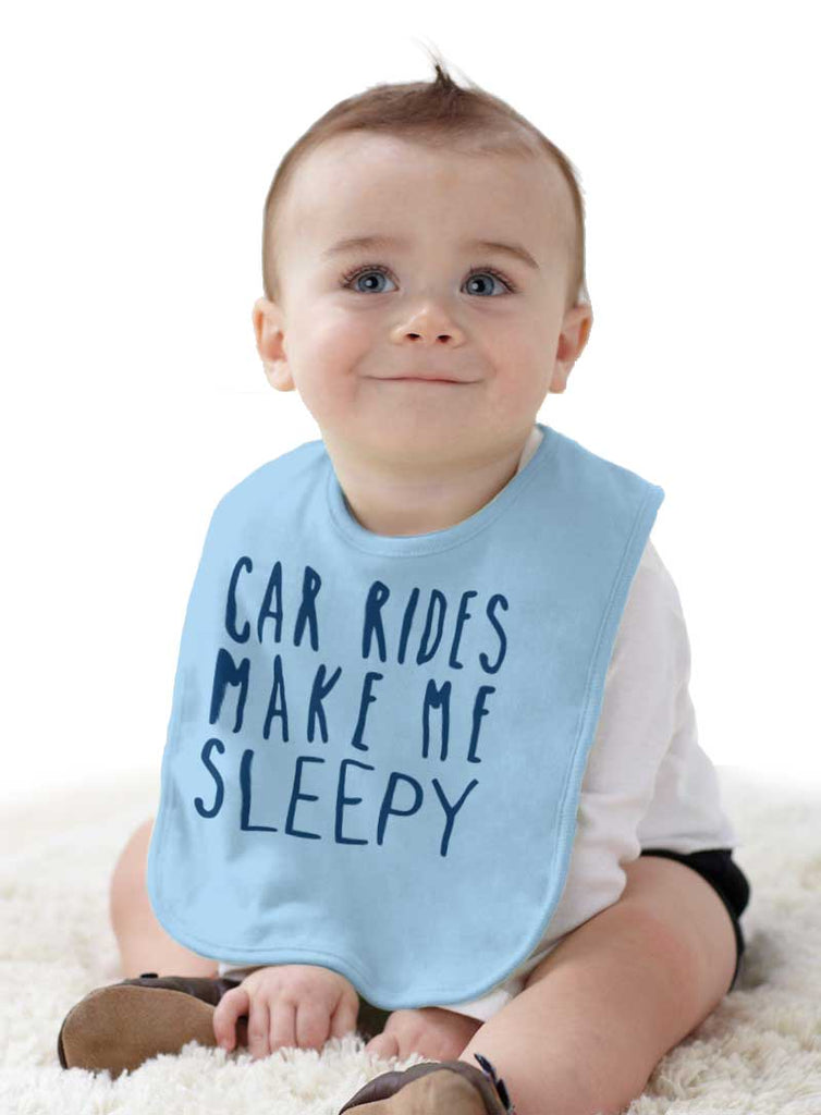 Car Rides Infant Baby Bib-Direct To Garment Print-Brisco Baby