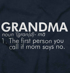 Grandma Defined Infant Toddler T Shirt-Direct To Garment Print-Brisco Baby
