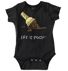 Dropped Cone Romper Bodysuit-Direct To Garment Print-Brisco Baby