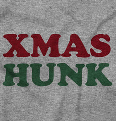 Xmas Hunk Infant Toddler T Shirt-Direct To Garment Print-Brisco Baby