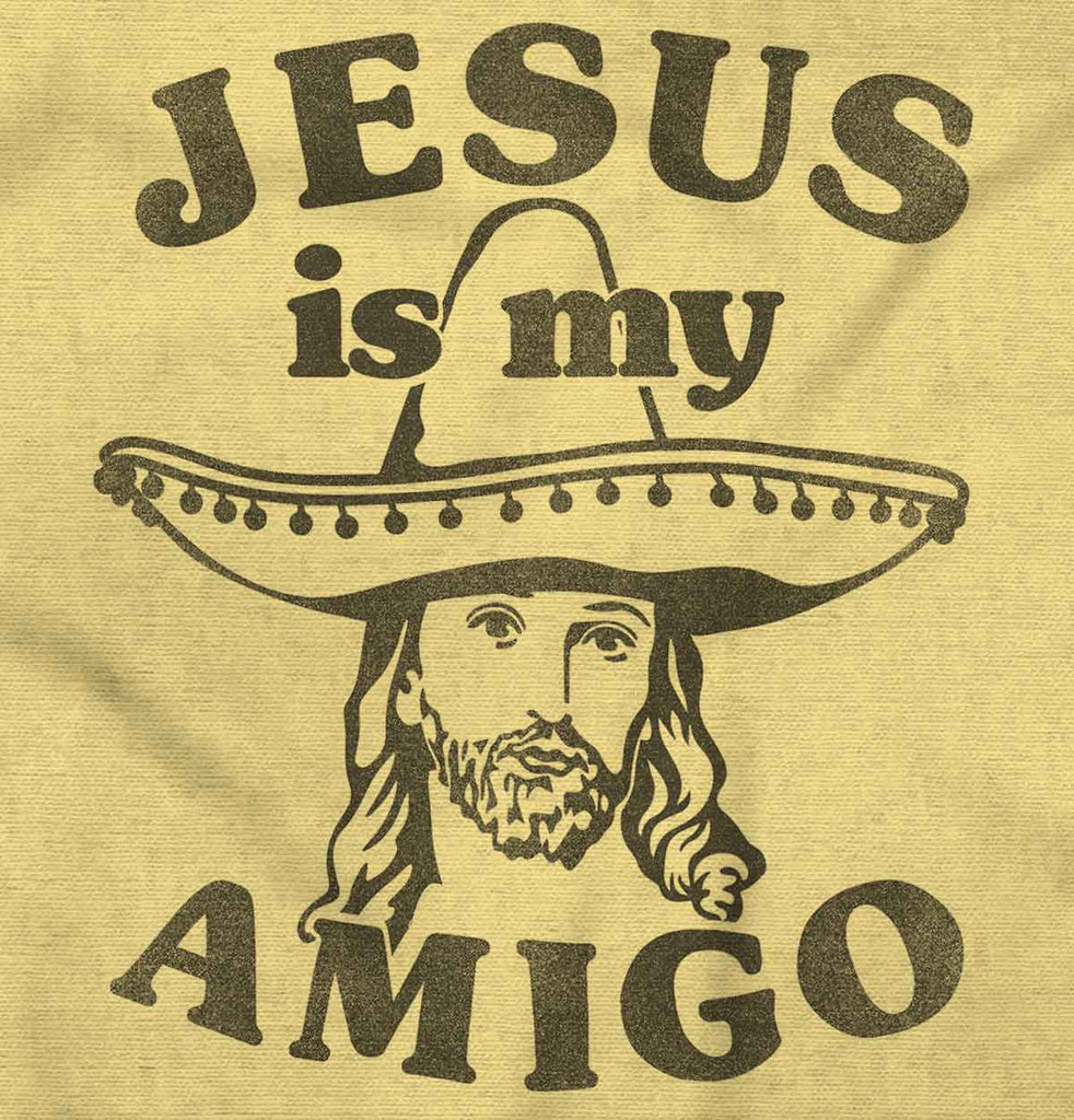 Amigo Jesus Infant Toddler T Shirt-Direct To Garment Print-Brisco Baby