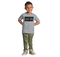 Gangsta Napper Infant Toddler T Shirt-Direct To Garment Print-Brisco Baby