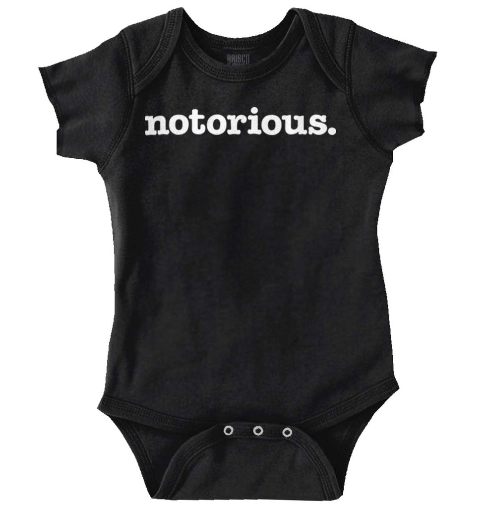 Notorious Romper Bodysuit-Direct To Garment Print-Brisco Baby