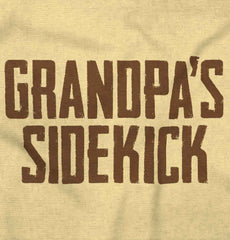 Grandpa's Sidekick Romper Bodysuit-Direct To Garment Print-Brisco Baby