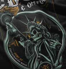 Statue of CBGB Infant Baby Bib-Direct To Garment Print-Brisco Baby