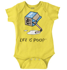 Out of Milk Romper Bodysuit-Direct To Garment Print-Brisco Baby