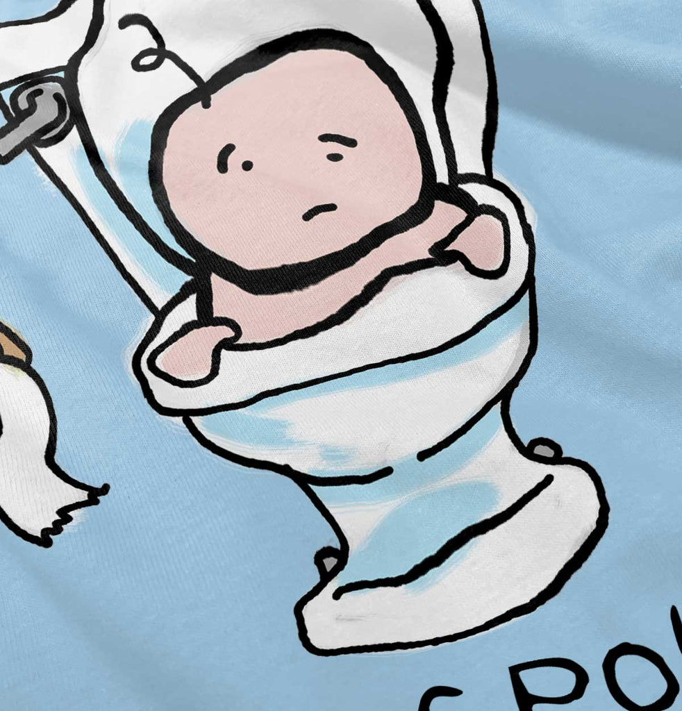 Baby Toilet Infant Toddler T Shirt-Direct To Garment Print-Brisco Baby