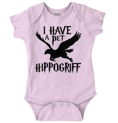 Pet Hippogriff Romper Bodysuit-Direct To Garment Print-Brisco Baby