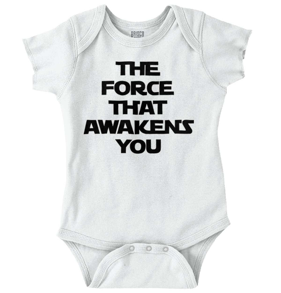 Force Awakens You Romper Bodysuit-Direct To Garment Print-Brisco Baby