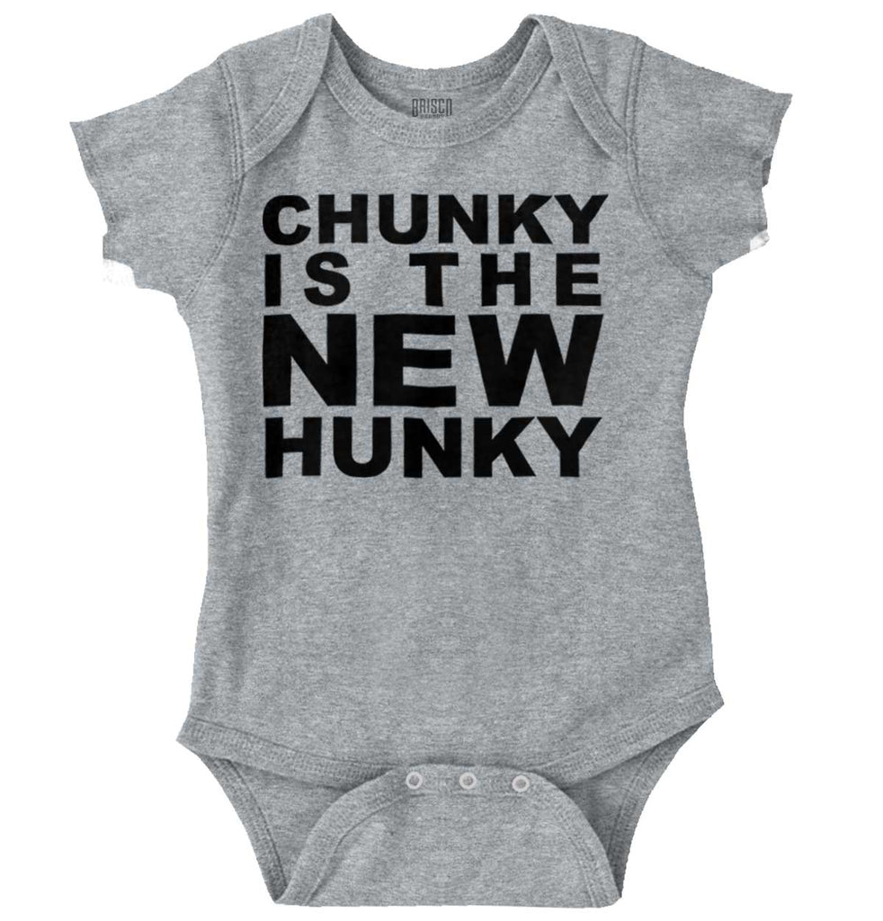 New Hunky Romper Bodysuit-Direct To Garment Print-Brisco Baby