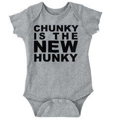 New Hunky Romper Bodysuit-Direct To Garment Print-Brisco Baby