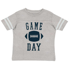 Game Day Toddler Football Jersey Tee-Direct To Garment Print-Brisco Baby