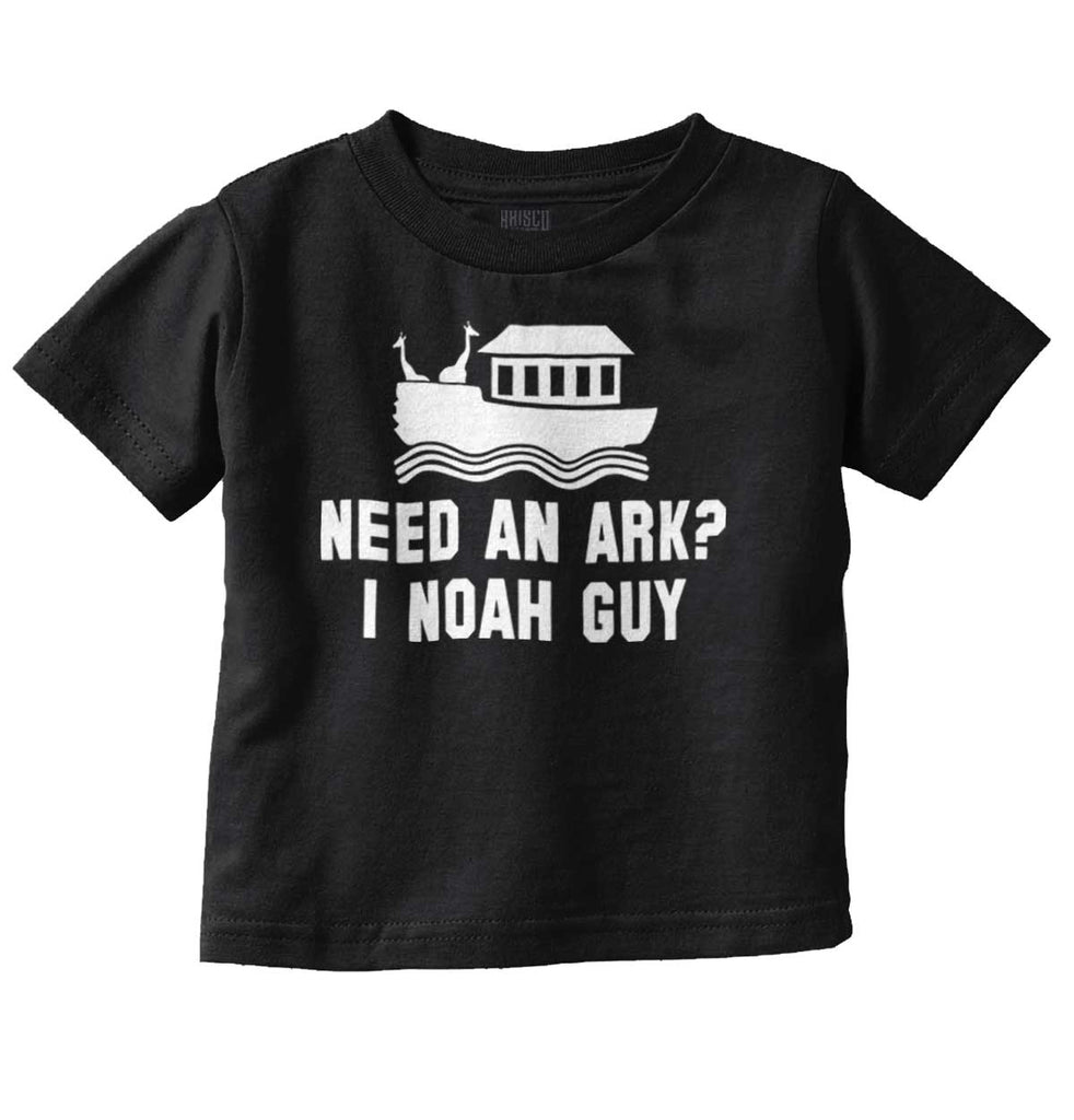 Ark Noah Guy Infant Toddler T Shirt-Direct To Garment Print-Brisco Baby