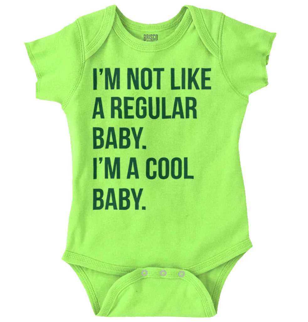 Cool Baby Romper Bodysuit-Direct To Garment Print-Brisco Baby