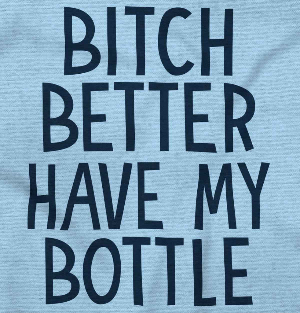 My Bottle Infant Toddler T Shirt-Direct To Garment Print-Brisco Baby