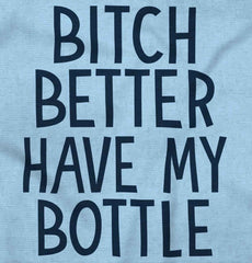 My Bottle Infant Toddler T Shirt-Direct To Garment Print-Brisco Baby