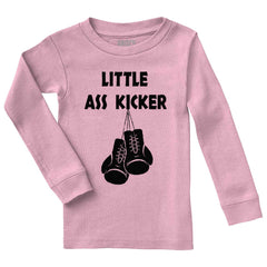 Little Ass Kicker Solid Baby Pajama Top-Direct To Garment Print-Brisco Baby