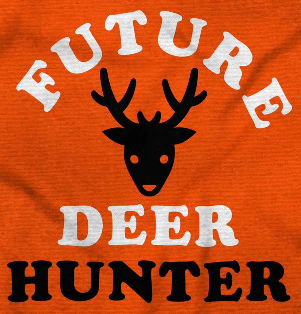 Future Deer Hunter Romper Bodysuit-Direct To Garment Print-Brisco Baby
