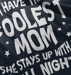 Coolest Mom Infant Toddler T Shirt-Direct To Garment Print-Brisco Baby