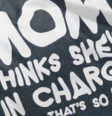 In Charge Toddler Football Jersey Tee-Direct To Garment Print-Brisco Baby