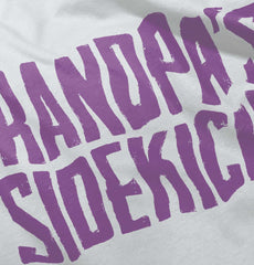 Grandpa's Sidekick Solid Baby Infant Dress-Direct To Garment Print-Brisco Baby