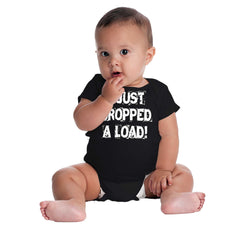 Dropped Load Romper Bodysuit-Direct To Garment Print-Brisco Baby