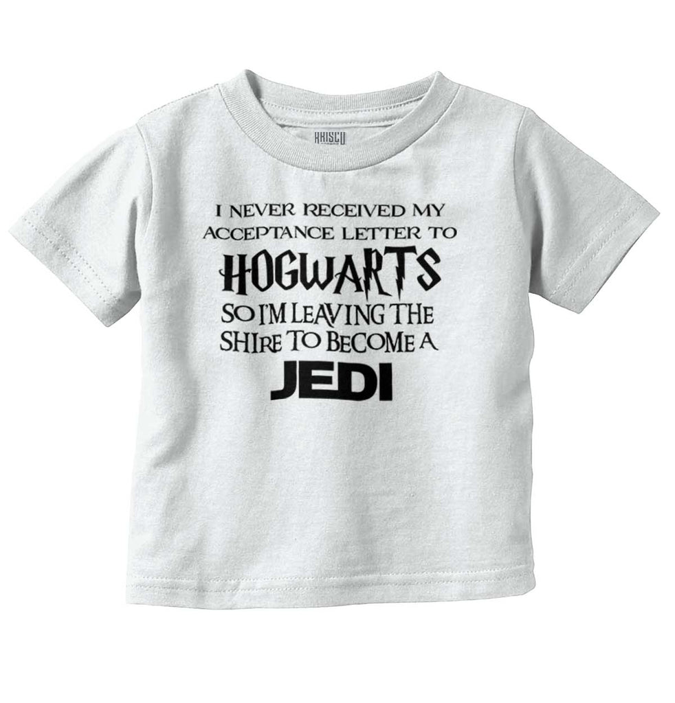 Hogwarts Jedi Infant Toddler T Shirt-Direct To Garment Print-Brisco Baby