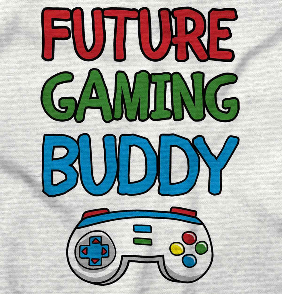 Gaming Buddy Romper Bodysuit-Direct To Garment Print-Brisco Baby
