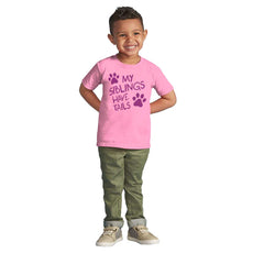 My Siblings Have Tai Infant Toddler T Shirt-Direct To Garment Print-Brisco Baby