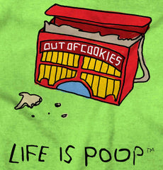 Out of Cookies Infant Toddler T Shirt-Direct To Garment Print-Brisco Baby