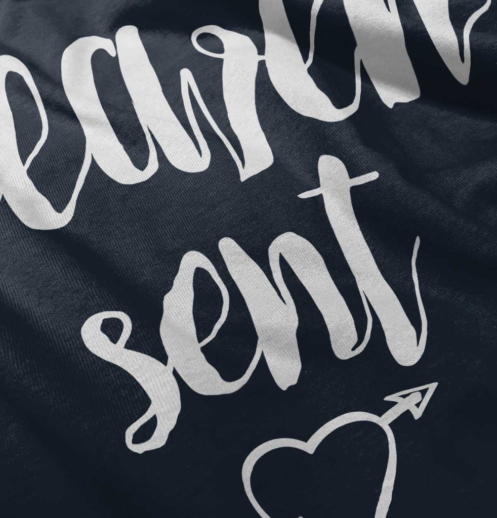 Heaven Sent Romper Bodysuit-Direct To Garment Print-Brisco Baby