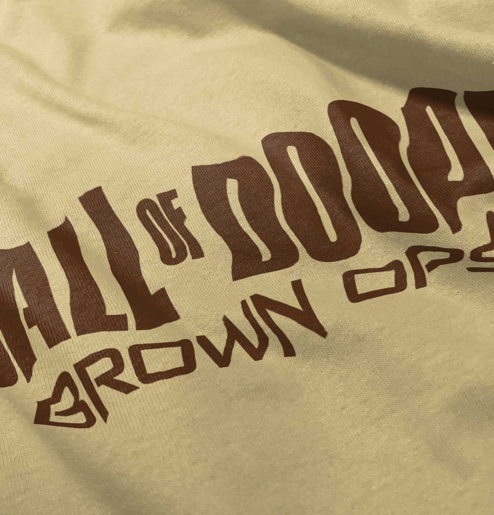 Call Of Doody Romper Bodysuit-Direct To Garment Print-Brisco Baby