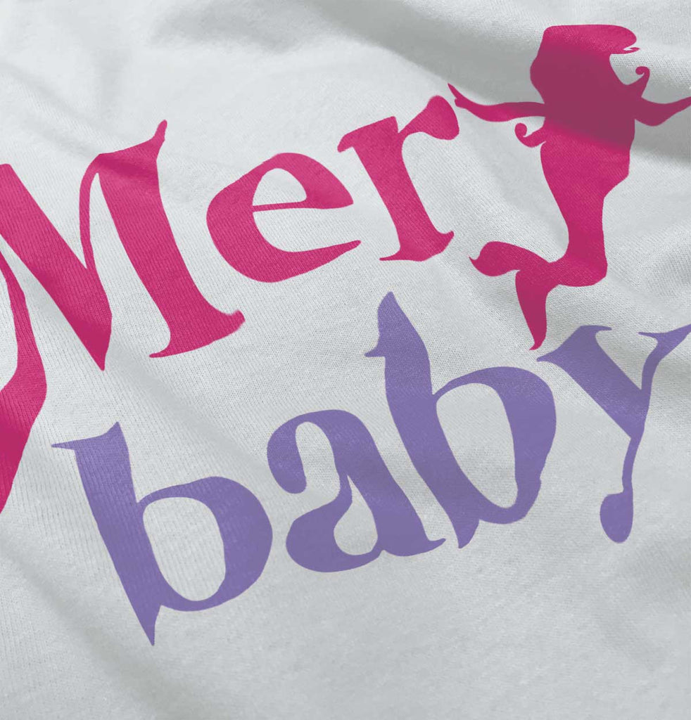 Merbaby Romper Bodysuit-Direct To Garment Print-Brisco Baby