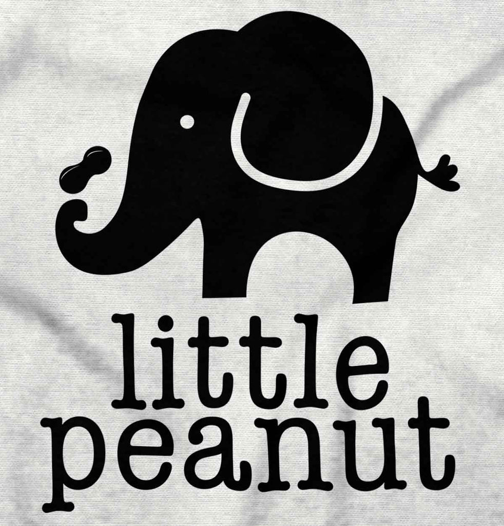 Elephant Peanut Infant Toddler T Shirt-Direct To Garment Print-Brisco Baby