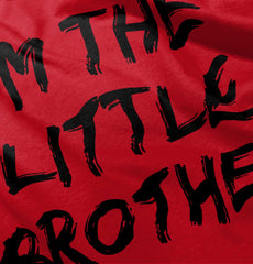 I'm The Little Brother Infant Toddler T Shirt-Direct To Garment Print-Brisco Baby