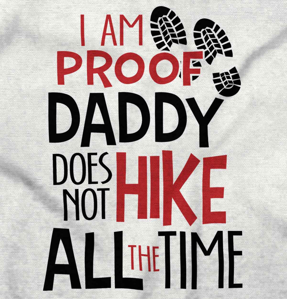 Hiking Dad Romper Bodysuit-Direct To Garment Print-Brisco Baby