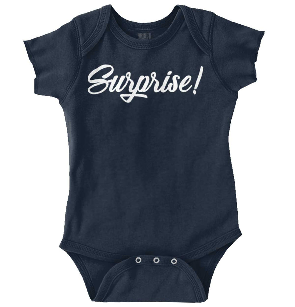 Surprise! Romper Bodysuit-Direct To Garment Print-Brisco Baby
