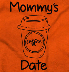 Mommy's Date Romper Bodysuit-Direct To Garment Print-Brisco Baby