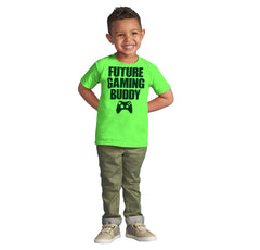 Future Gaming Buddy Infant Toddler T Shirt-Direct To Garment Print-Brisco Baby